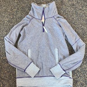 Blue/Purple Quarter Zip Jacket